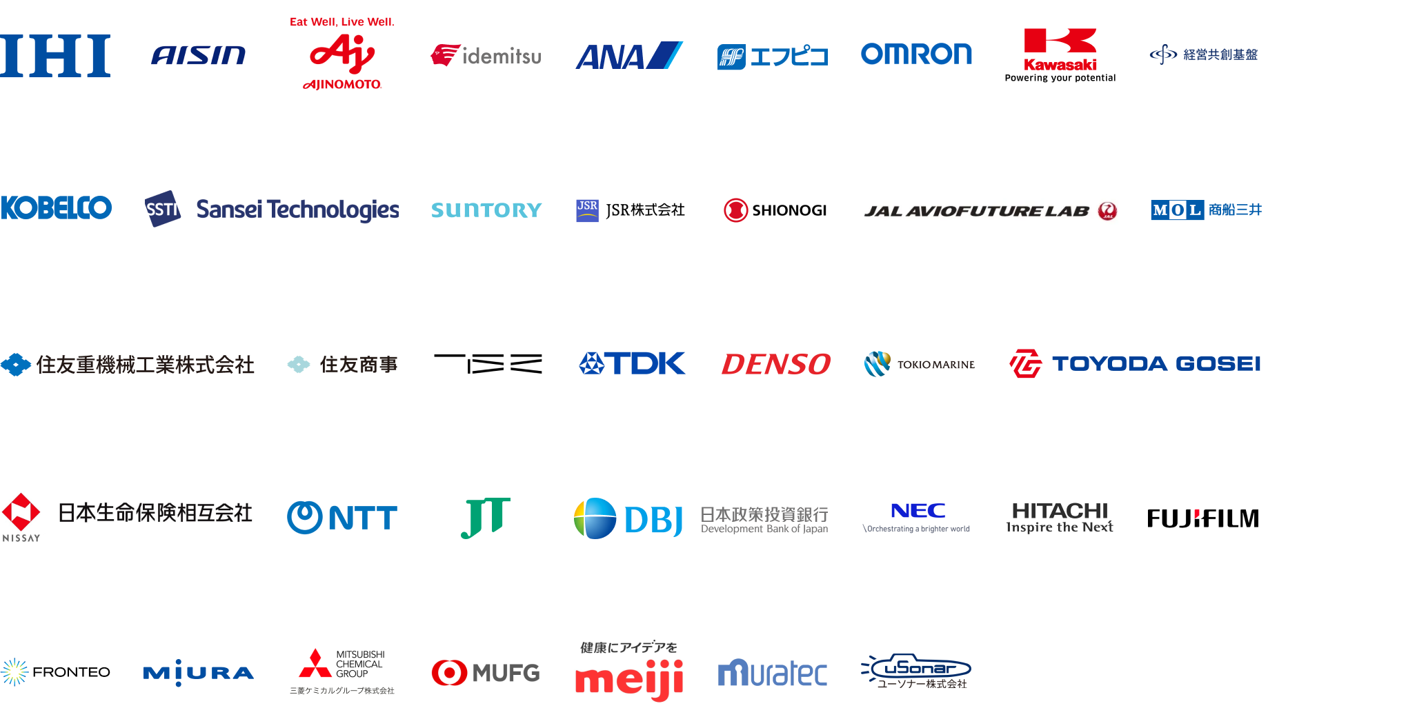 List of corporate supporting members of IOG